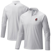 Portland Trail Blazers PFG Terminal Tackle Quarter-Zip Top - White | Columbia outlet
