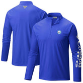 Philadelphia 76ers PFG Terminal Tackle Quarter-Zip Top - Blue | Columbia cheap
