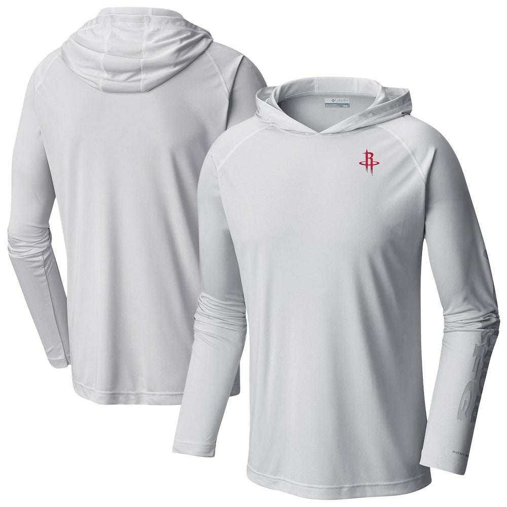 Houston Rockets PFG Super Terminal Tackle Hoodie sale - White | Columbia for sale