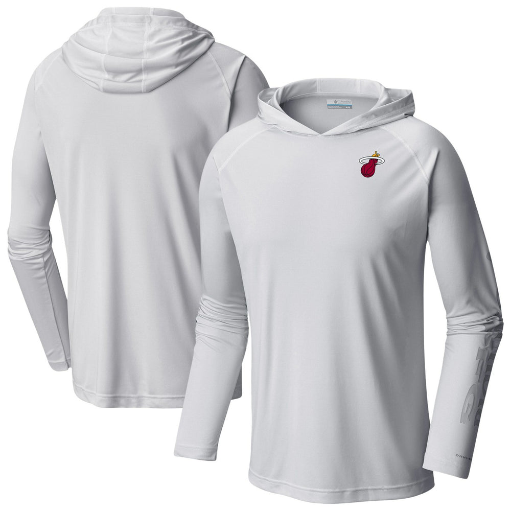 Miami Heat PFG Super Terminal Tackle Hoodie - White | Columbia shop