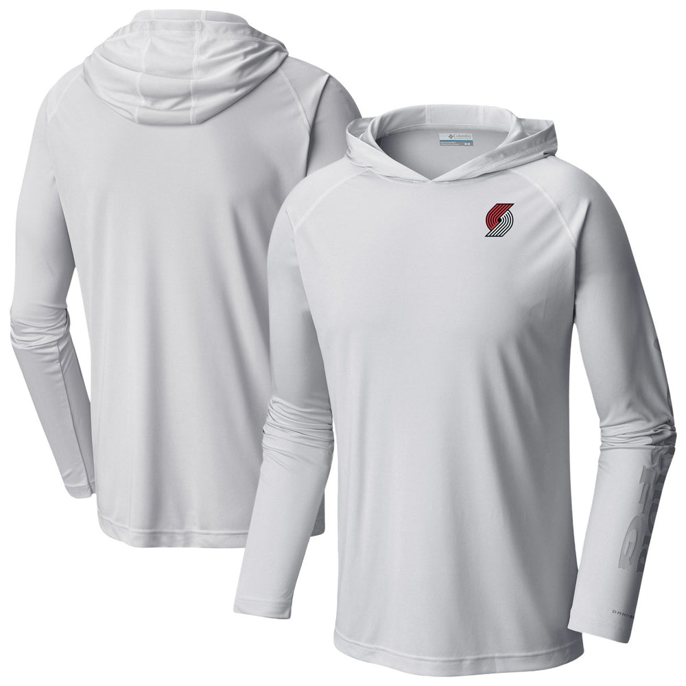 Portland Trail Blazers PFG Super Terminal Tackle Hoodie - White | Columbia outlet