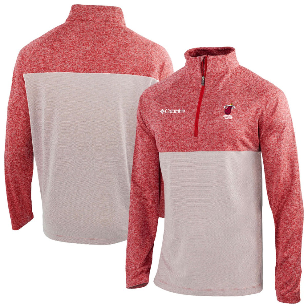 Miami Heat Omni-Wick Rockin' It Quarter-Zip Top - Red | Columbia on sale