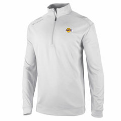 Los Angeles Lakers Oakland Downs Omni-Wick Quarter-Zip Top - White | Columbia outlet