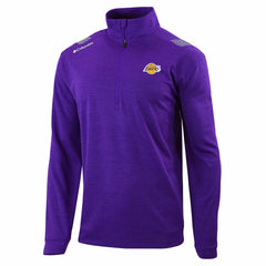 Los Angeles Lakers Oakland Downs Omni-Wick Quarter-Zip Top - Purple | Columbia outlet