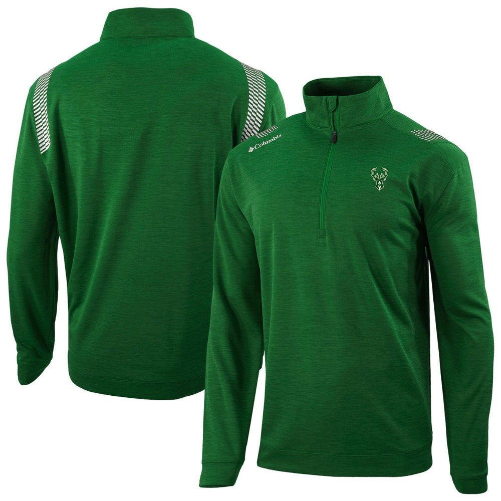 Milwaukee Bucks Oakland Downs Omni-Wick Quarter-Zip Top - Green | Columbia online