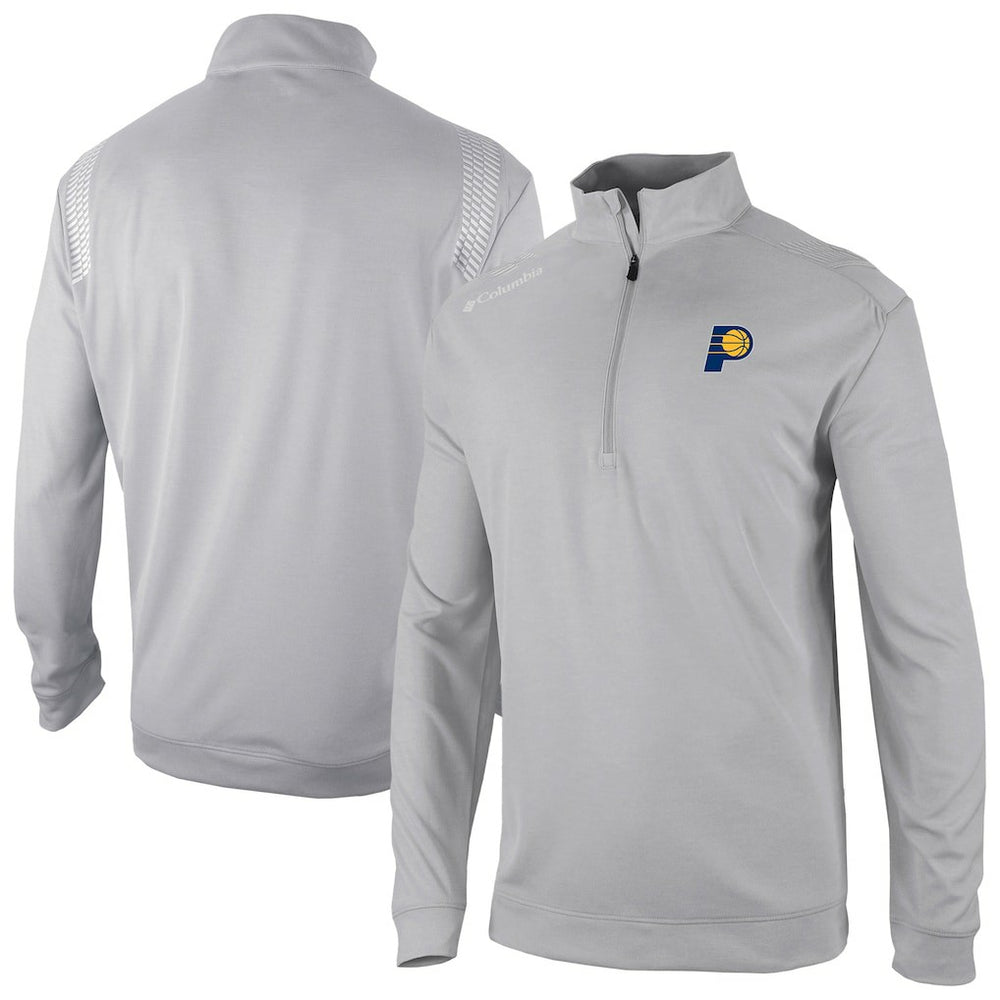 Indiana Pacers Oakland Downs Omni-Wick Quarter-Zip Top - Gray | Columbia cheap