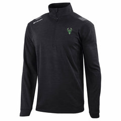 Milwaukee Bucks Oakland Downs Omni-Wick Quarter-Zip Top - Black | Columbia cheap