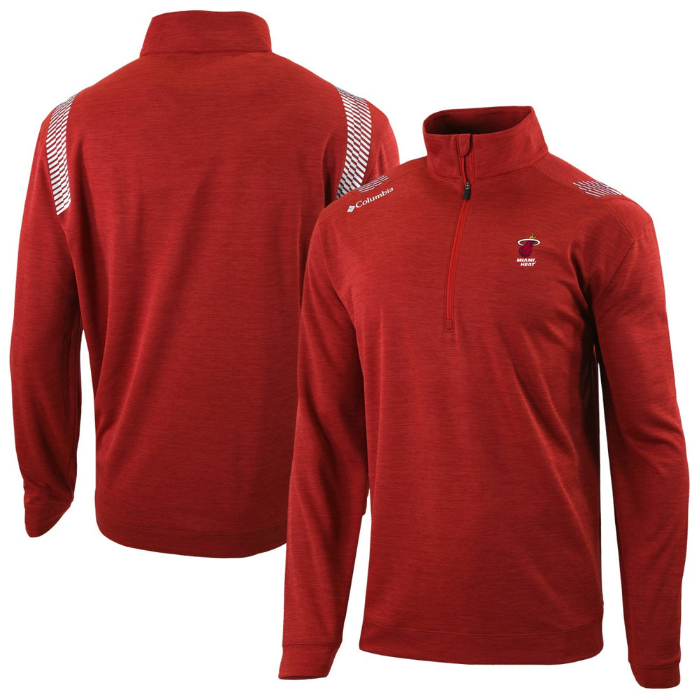 Miami Heat Oakland Downs Omni-Wick Quarter-Zip Top - Red | Columbia outlet