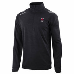 Miami Heat Oakland Downs Omni-Wick Quarter-Zip Top - Black | Columbia on sale