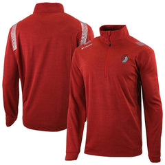 Portland Trail Blazers Oakland Downs Omni-Wick Quarter-Zip Top - Red | Columbia for sale