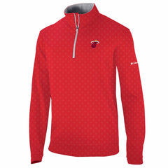 Miami Heat Wickham Hills Omni-Wick Quarter-Zip Jacket - Red | Columbia outlet