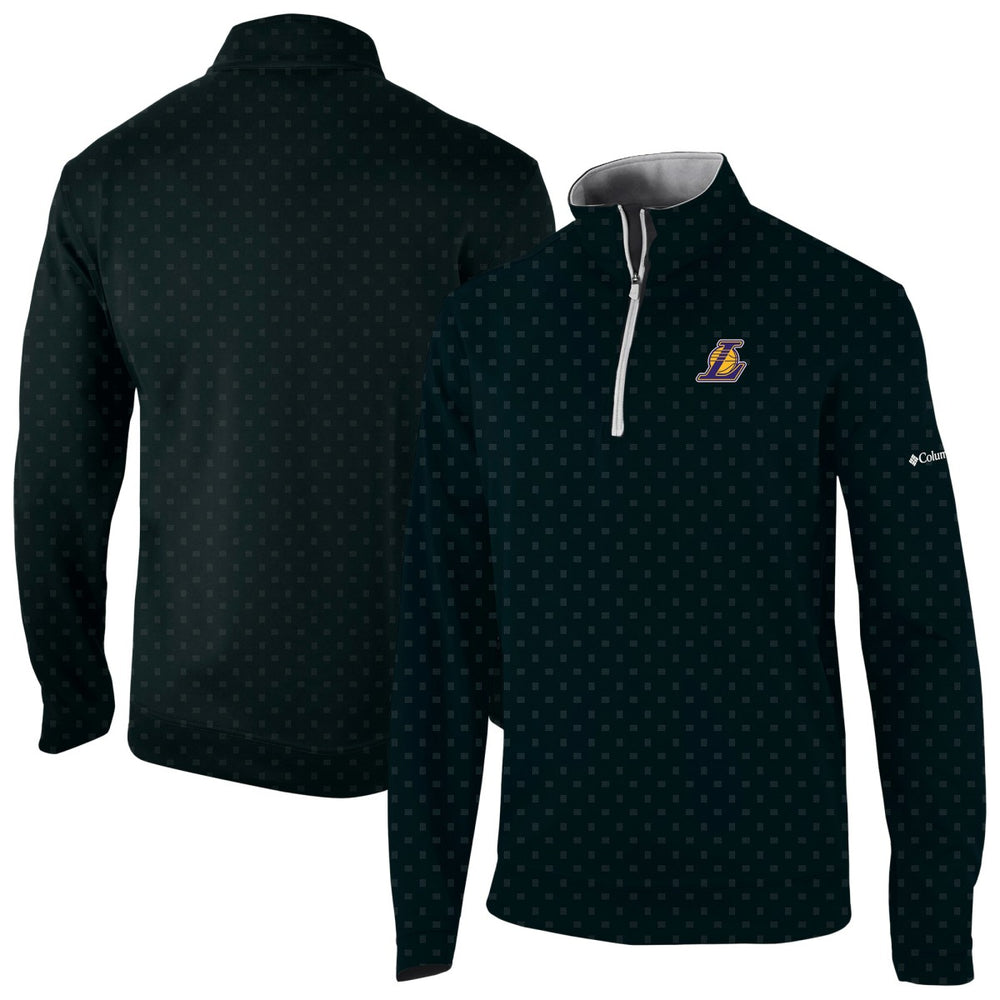 Los Angeles Lakers Wickham Hills Omni-Wick Quarter-Zip Jacket - Black | Columbia sale