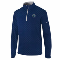 Minnesota Timberwolves Wickham Hills Omni-Wick Quarter-Zip Jacket - Navy | Columbia on sale