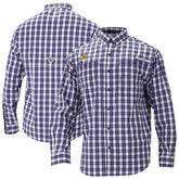 Los Angeles Lakers Super Tamiami Omni-Shade Long Sleeve Button-Down Shirt - Purple | Columbia outlet