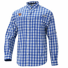 New York Knicks Super Tamiami Omni-Shade Long Sleeve Button-Down Shirt - Blue | Columbia outlet