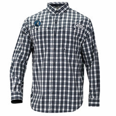 Minnesota Timberwolves Super Tamiami Omni-Shade Long Sleeve Button-Down Shirt - Navy | Columbia outlet