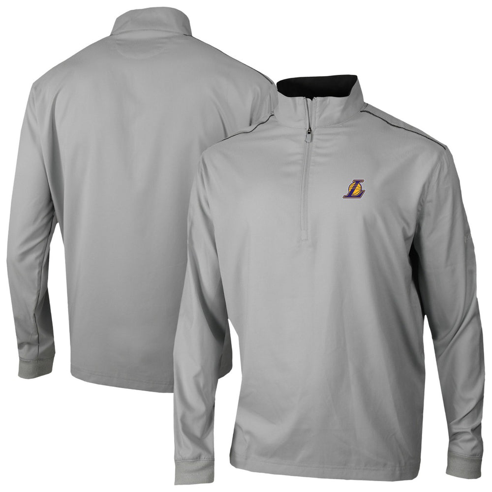 Los Angeles Lakers Omni-Wick Bogey's Paradise Quarter-Zip Top - Gray | Columbia cheap