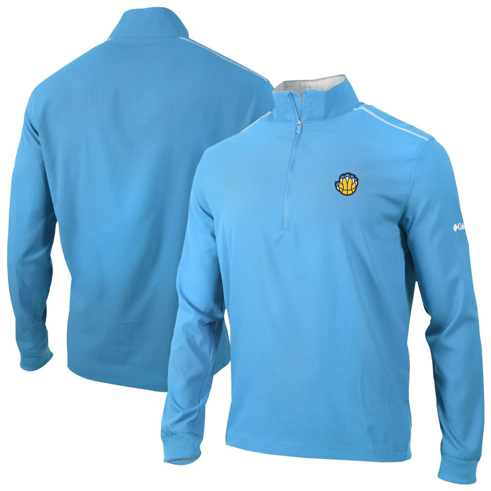 Memphis Grizzlies Omni-Wick Bogey's Paradise Quarter-Zip Top - Light Blue | Columbia on sale