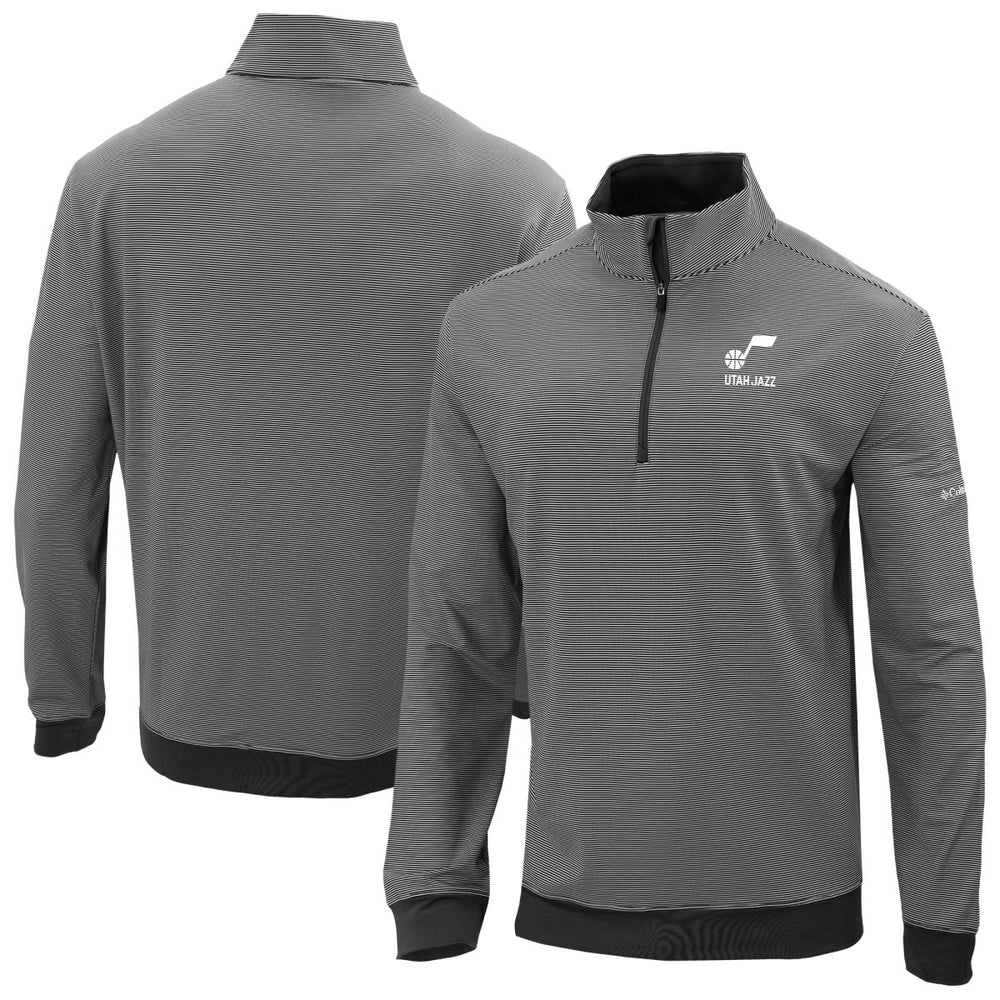 Utah Jazz Omni-Wick Even Lie Quarter-Zip Top - Black | Columbia discount