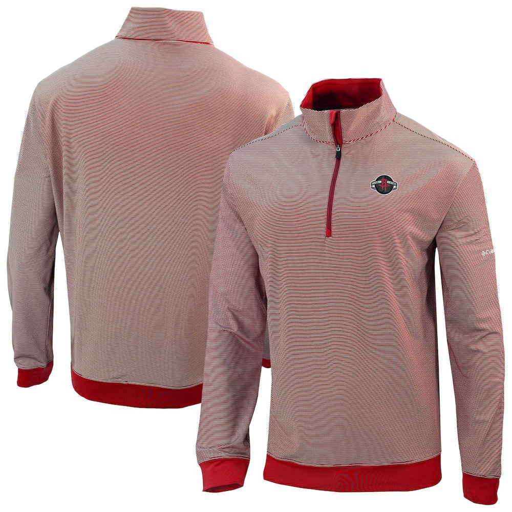 Houston Rockets Omni-Wick Even Lie Quarter-Zip Top sale - Red | Columbia cheap