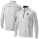 Indiana Pacers Omni-Wick Shotgun Quarter-Zip Jacket - White | Columbia on sale