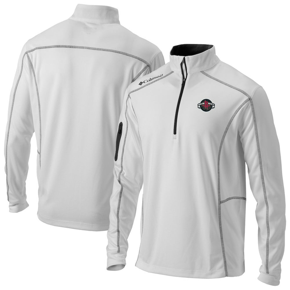 Houston Rockets Omni-Wick Shotgun Quarter-Zip Jacket sale - White | Columbia sale