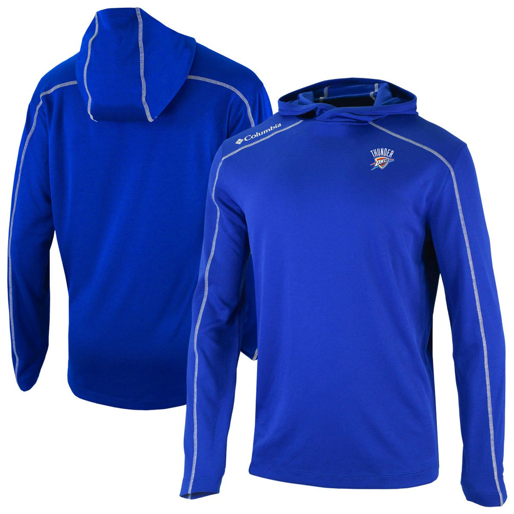 Oklahoma City Thunder Omni-Wick Shotgun Pullover Hoodie - Blue | Columbia shop