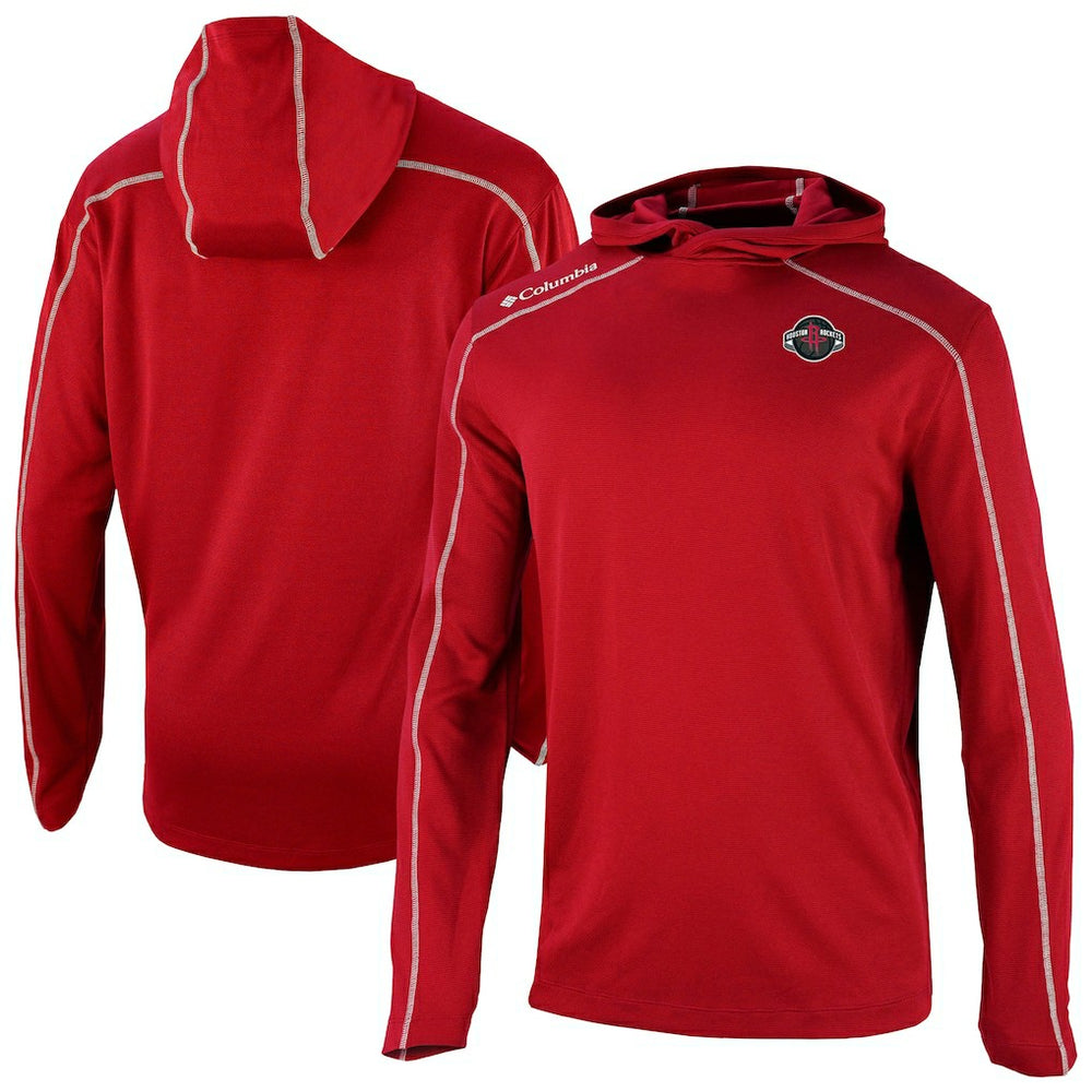 Houston Rockets Omni-Wick Shotgun Pullover Hoodie sale - Red | Columbia outlet