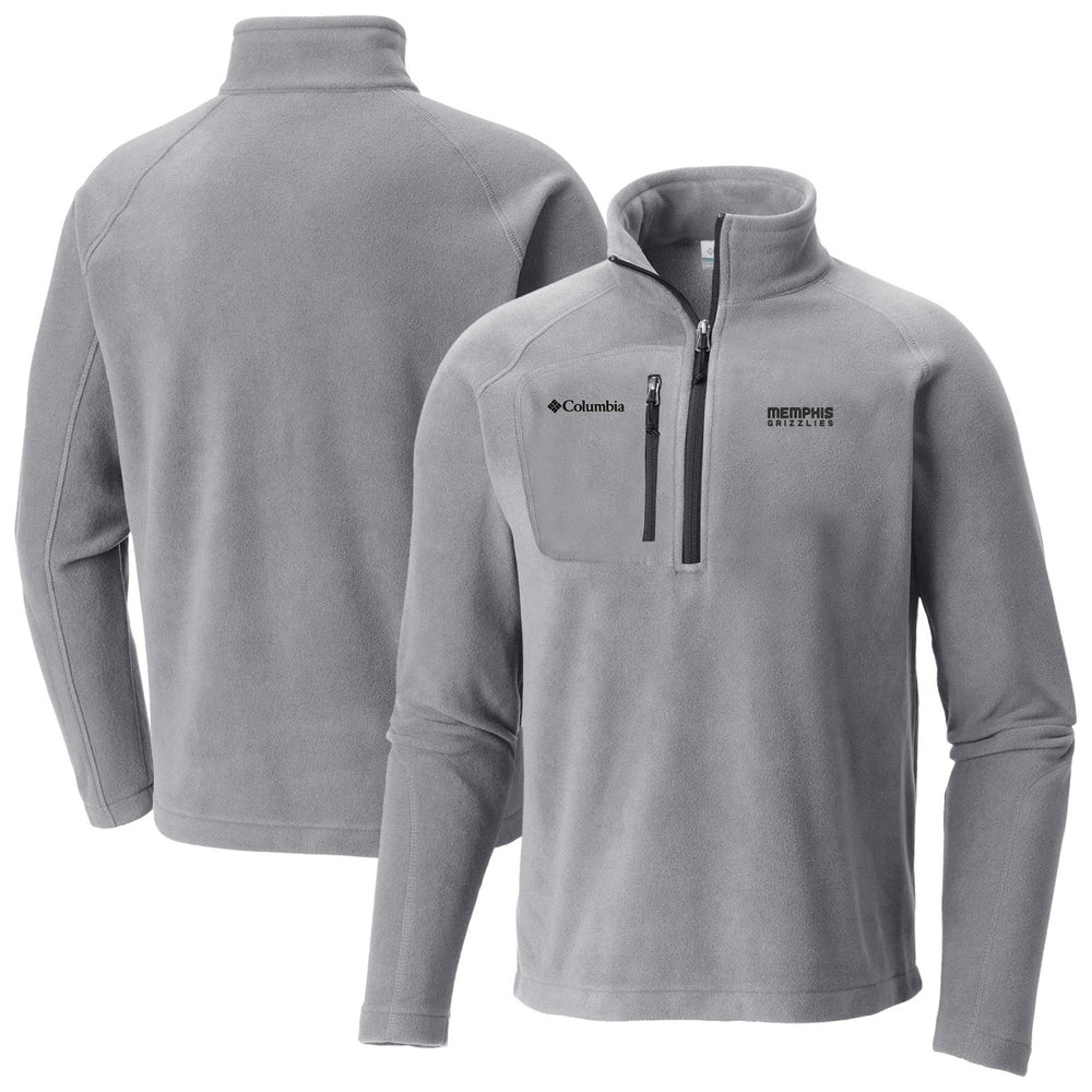 Memphis Grizzlies Fast Trek III Half-Zip Fleece Pullover - Gray | Columbia outlet