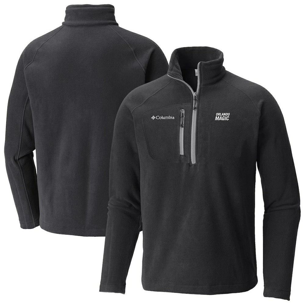 Orlando Magic Fast Trek III Half-Zip Fleece Pullover - Black | Columbia on sale