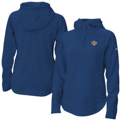 New York Knicks Women's Sweater Weather Quarter-Snap Hoodie - Blue | Columbia shop