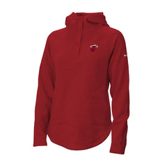 Miami Heat Women's Sweater Weather Quarter-Snap Hoodie - Red | Columbia cheap