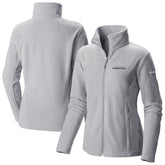 Minnesota Timberwolves Women's Give & Go II Fleece Full-Zip Jacket - Gray | Columbia on sale