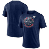 New York Giants Sporting Chance Tri-Blend T-Shirt - Navy on sale