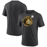 Pittsburgh Steelers Sporting Chance Tri-Blend T-Shirt - Charcoal cheap