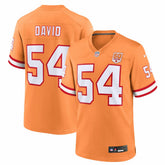 Lavonte David Tampa Bay Buccaneers 50th Season Game Jersey - Creamsicle | Nike discount