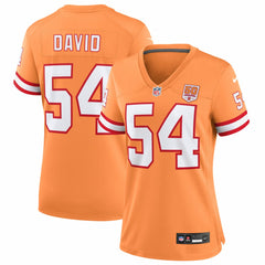 Lavonte David Tampa Bay Buccaneers Women's 50th Season Game Jersey - Creamsicle | Nike cheap