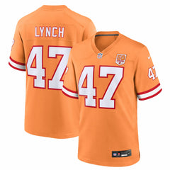 John Lynch Tampa Bay Buccaneers 50th Season Game Jersey - Creamsicle | Nike sale