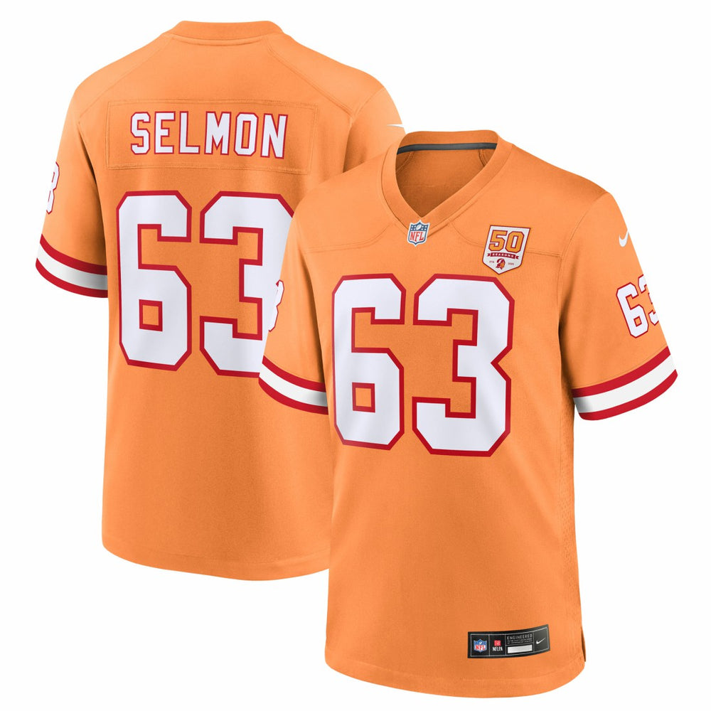 Lee Roy Selmon Tampa Bay Buccaneers 50th Season Game Jersey - Creamsicle | Nike for sale