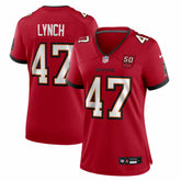 John Lynch Tampa Bay Buccaneers Women's 50th Anniversary Team Game Jersey - Red | Nike on sale