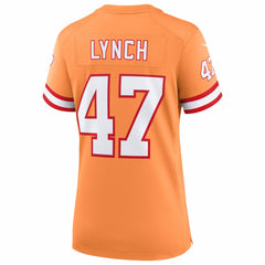 John Lynch Tampa Bay Buccaneers Women's 50th Season Game Jersey - Creamsicle | Nike online