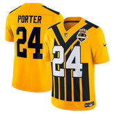 Joey Porter Jr. Pittsburgh Steelers Alternate 1933 Throwback Vapor F.U.S.E. Limited Jersey - Gold | Nike on sale