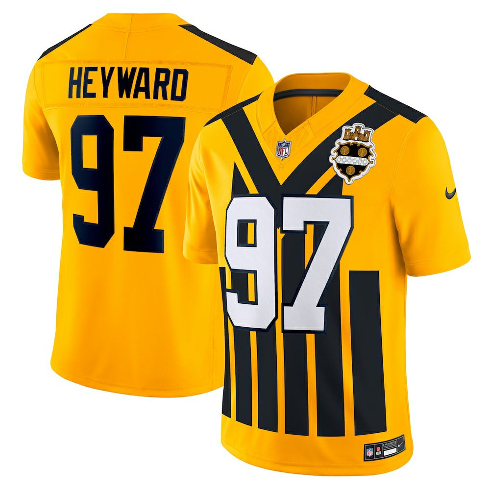 Cameron Heyward Pittsburgh Steelers Alternate Vapor F.U.S.E. Limited Jersey - Gold | Nike cheap