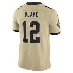 Chris Olave New Orleans Saints Gameday Golds Alternate Vapor F.U.S.E. Limited Jersey - Gold | Nike cheap