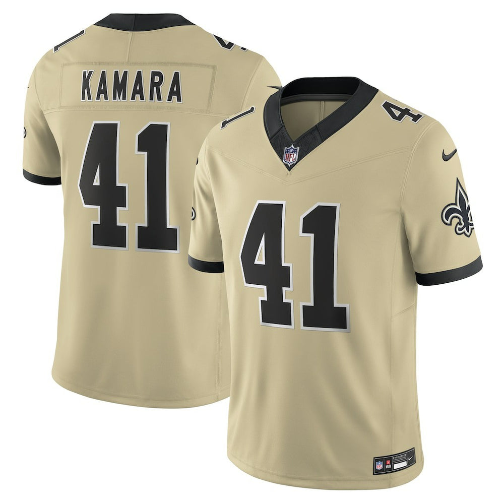 Alvin Kamara New Orleans Saints Gameday Golds Alternate Vapor F.U.S.E. Limited Jersey - Gold | Nike outlet