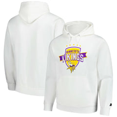 Minnesota Vikings Starter Vintage Pullover Hoodie - White outlet