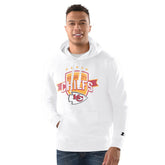 Kansas City Chiefs Starter Vintage Pullover Hoodie - White cheap