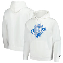 Detroit Lions Starter Vintage Pullover Hoodie - White outlet