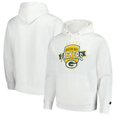 Green Bay Packers Starter Vintage Pullover Hoodie - White outlet