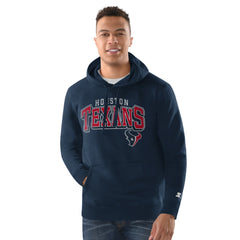 Houston Texans Starter Vintage Pullover Hoodie - Navy sale